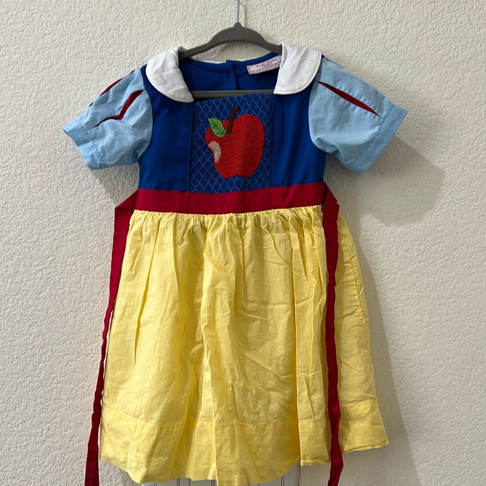 Smocked Snow White Dress 2T
